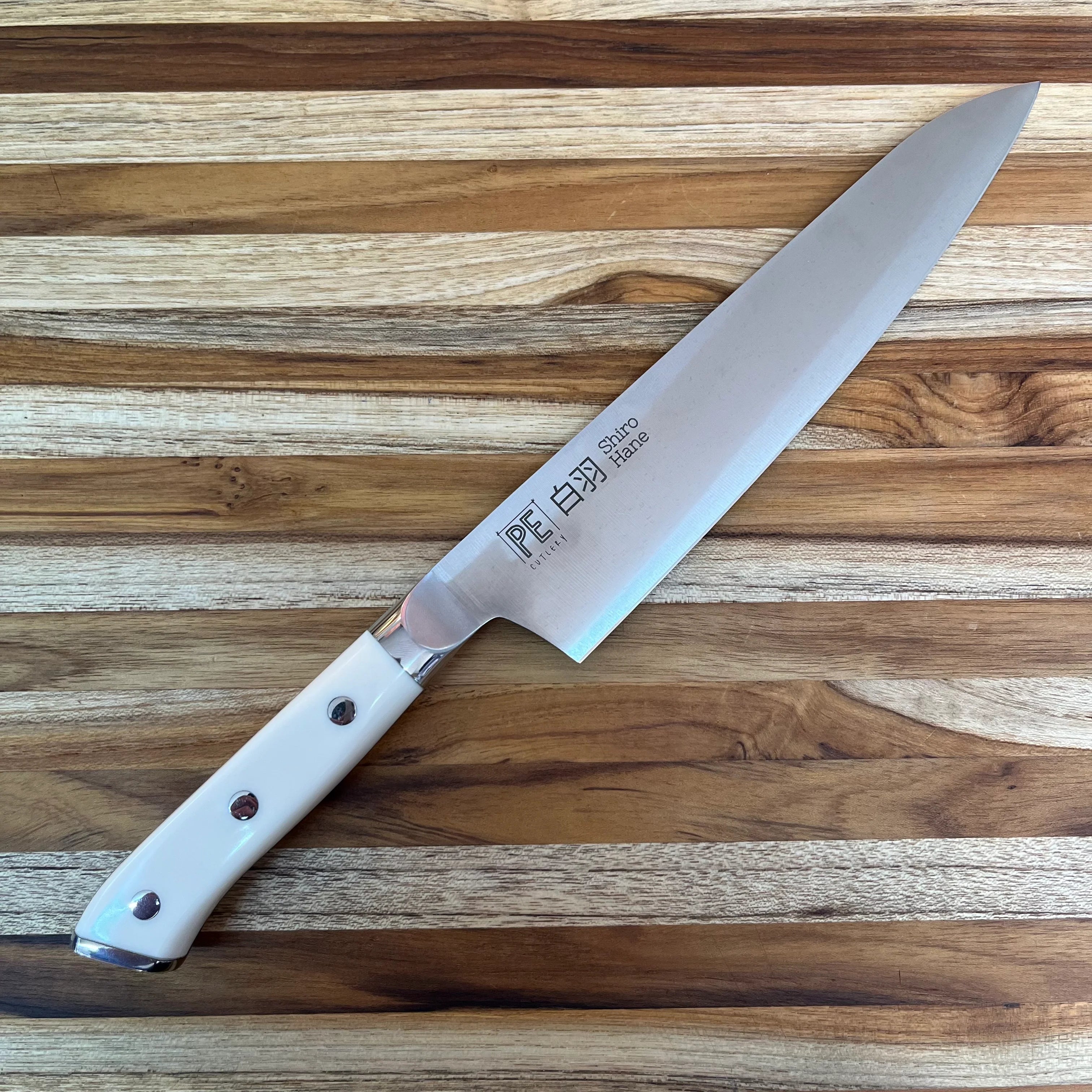 Perfect Edge Shiro Hane 8.5" Gyuto